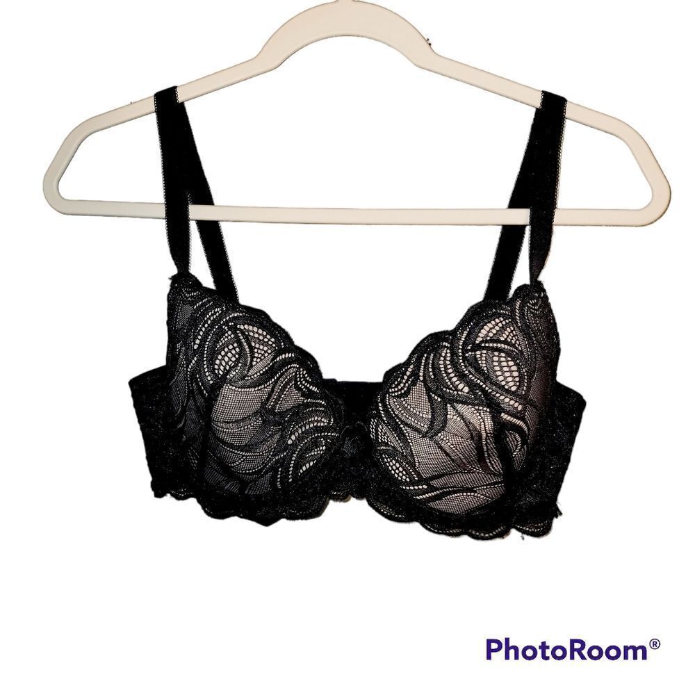 Paramour black bra size 38 C